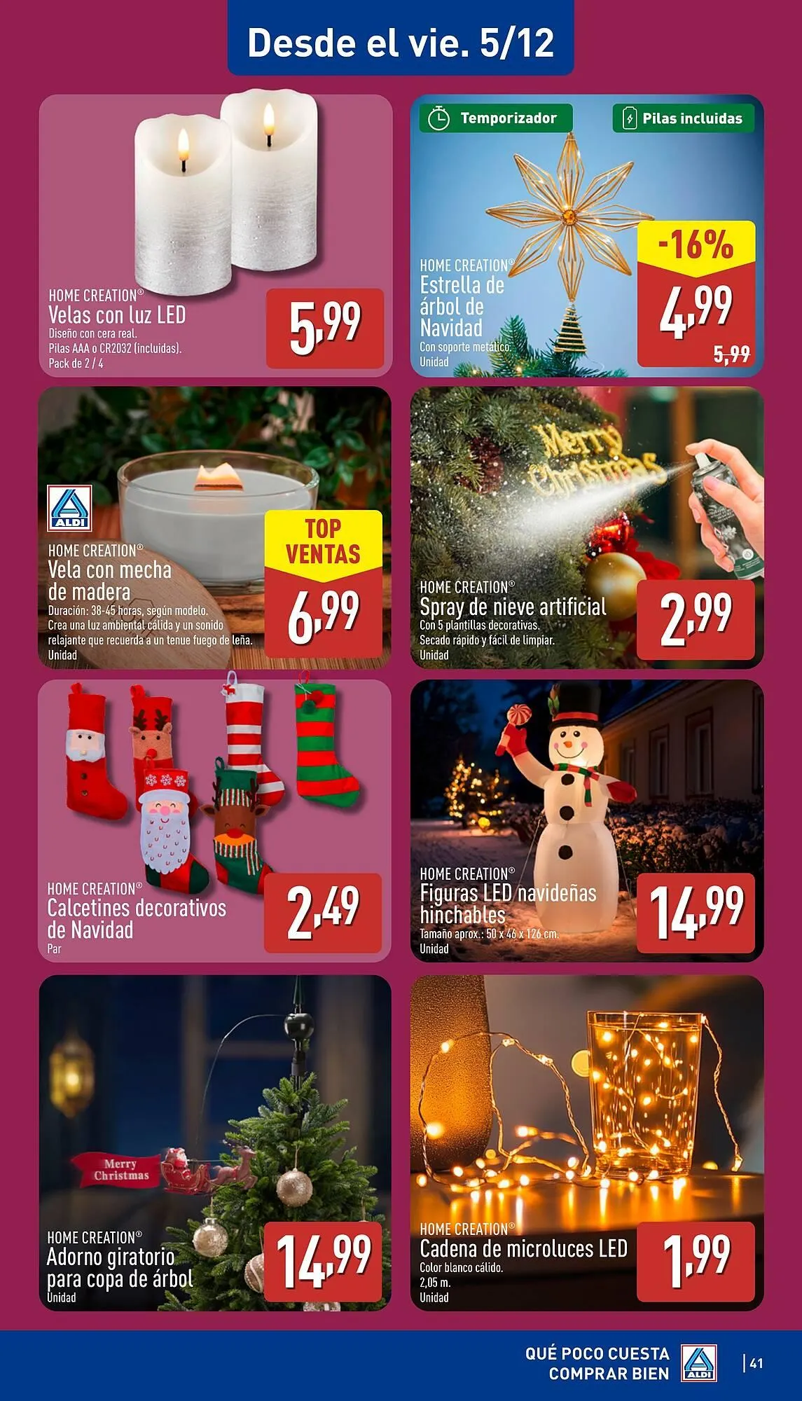Catálogo de Folleto ALDI 1 de diciembre al 7 de diciembre 2025 - Página 41