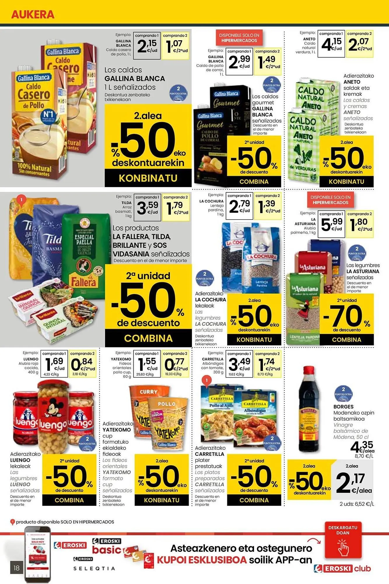 Catálogo de Folleto Eroski 15 de enero al 27 de enero 2026 - Página 18