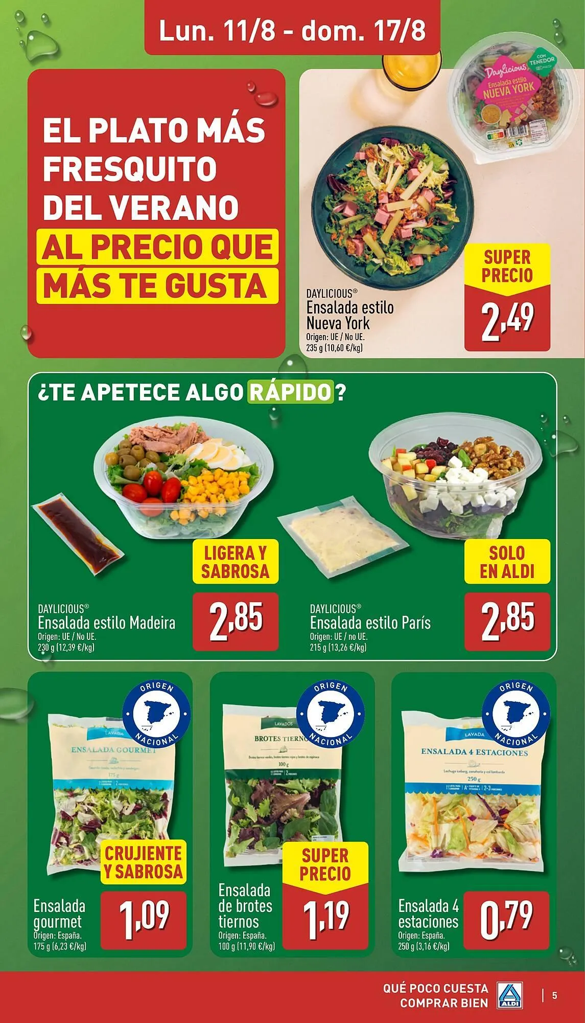 Catálogo de Folleto ALDI 11 de agosto al 17 de agosto 2025 - Página 5