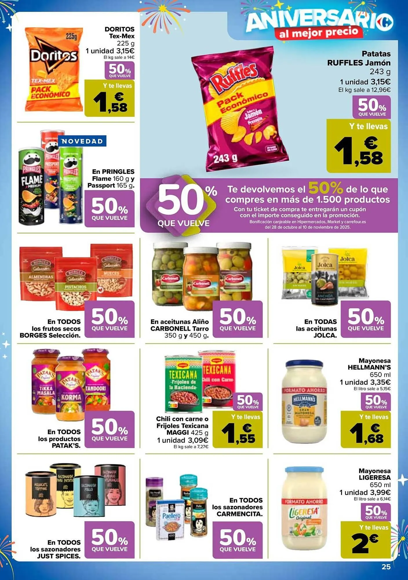 Catálogo de Folleto Carrefour 14 de octubre al 27 de octubre 2025 - Página 25