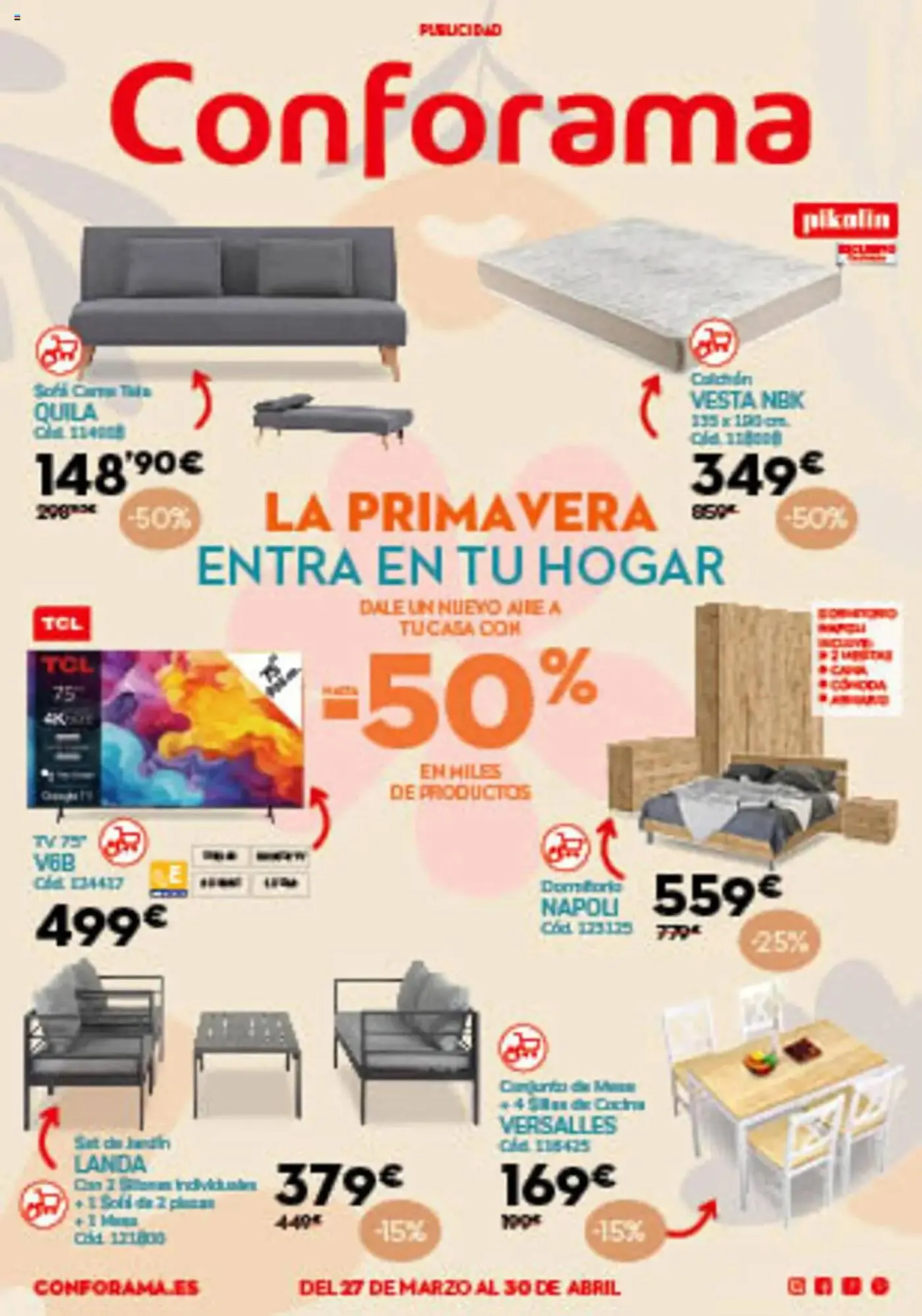 Folleto Conforama - 1