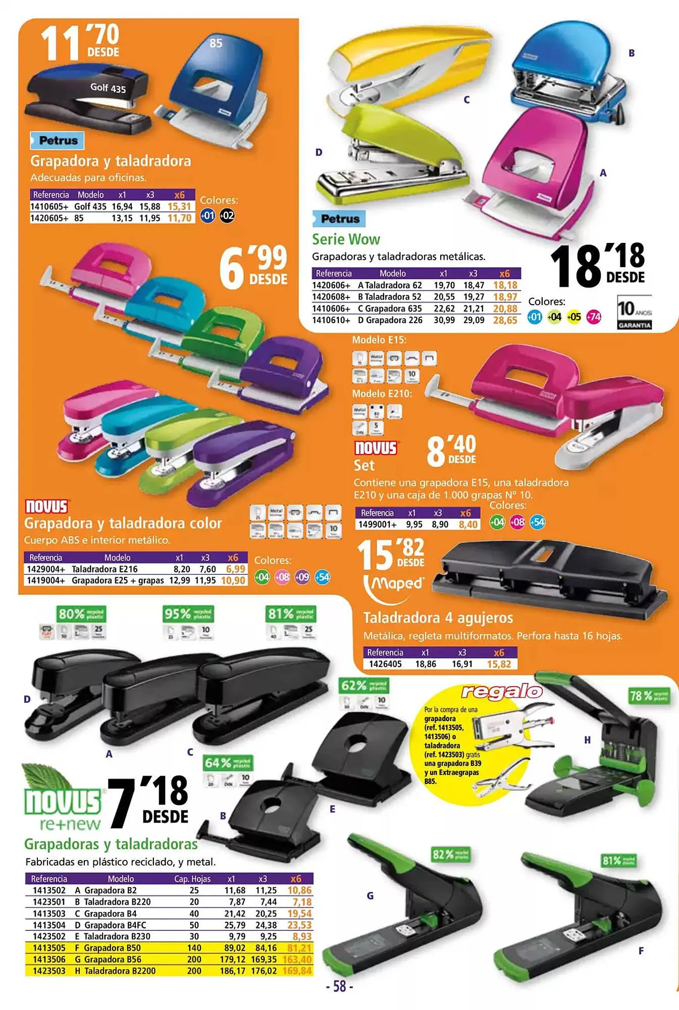 Catálogo de Folleto Folder 8 de mayo al 10 de octubre 2025 - Página 58