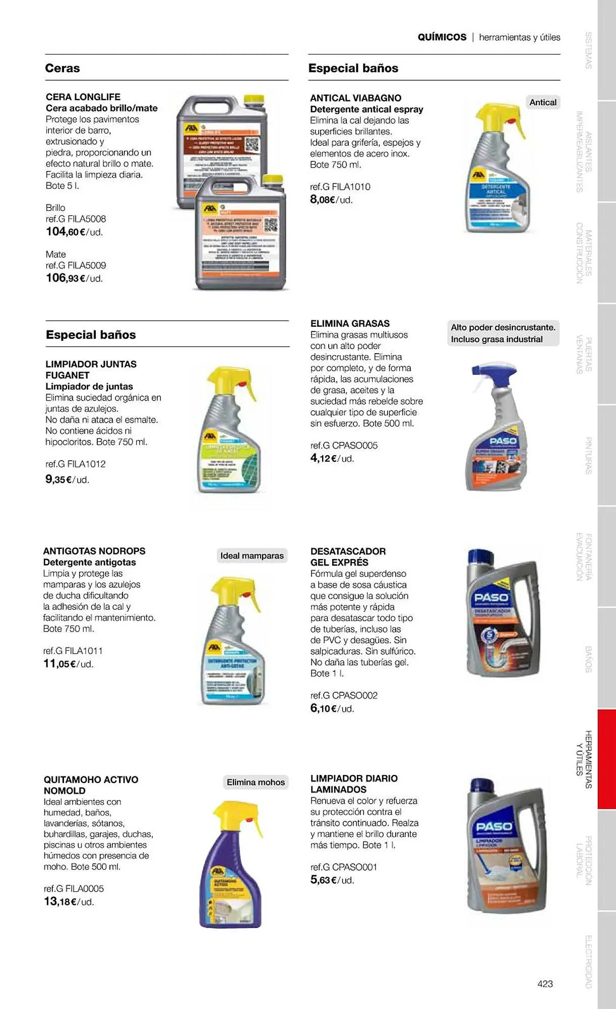 Catálogo de Folleto Grup Gamma 1 de febrero al 31 de diciembre 2023 - Página 425