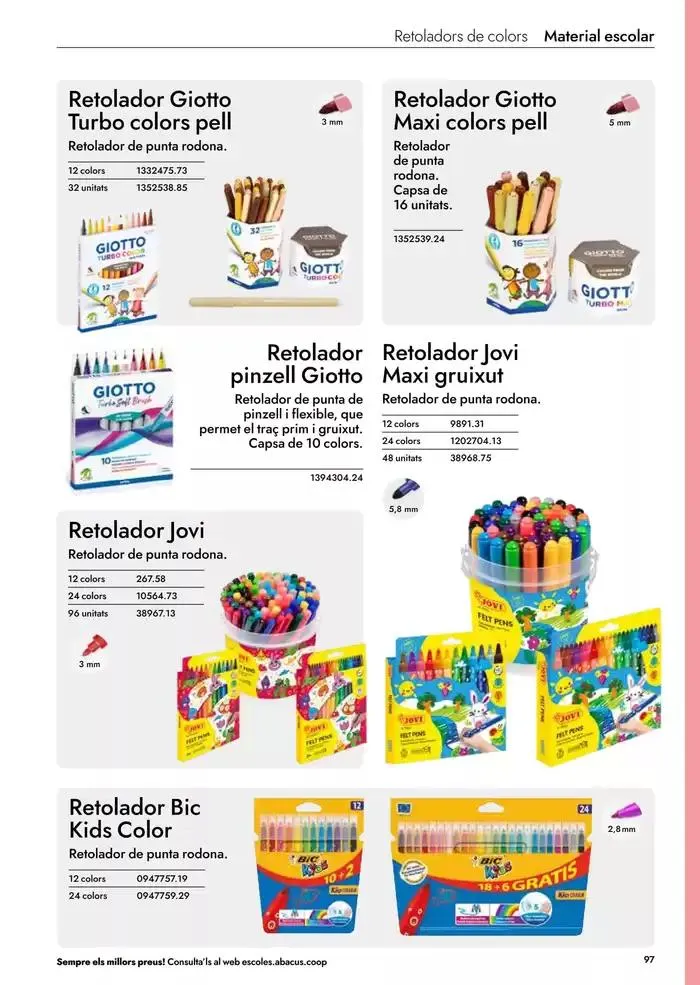 Catálogo de Catàleg Escolar 2025-2026 6 de mayo al 31 de diciembre 2026 - Página 99