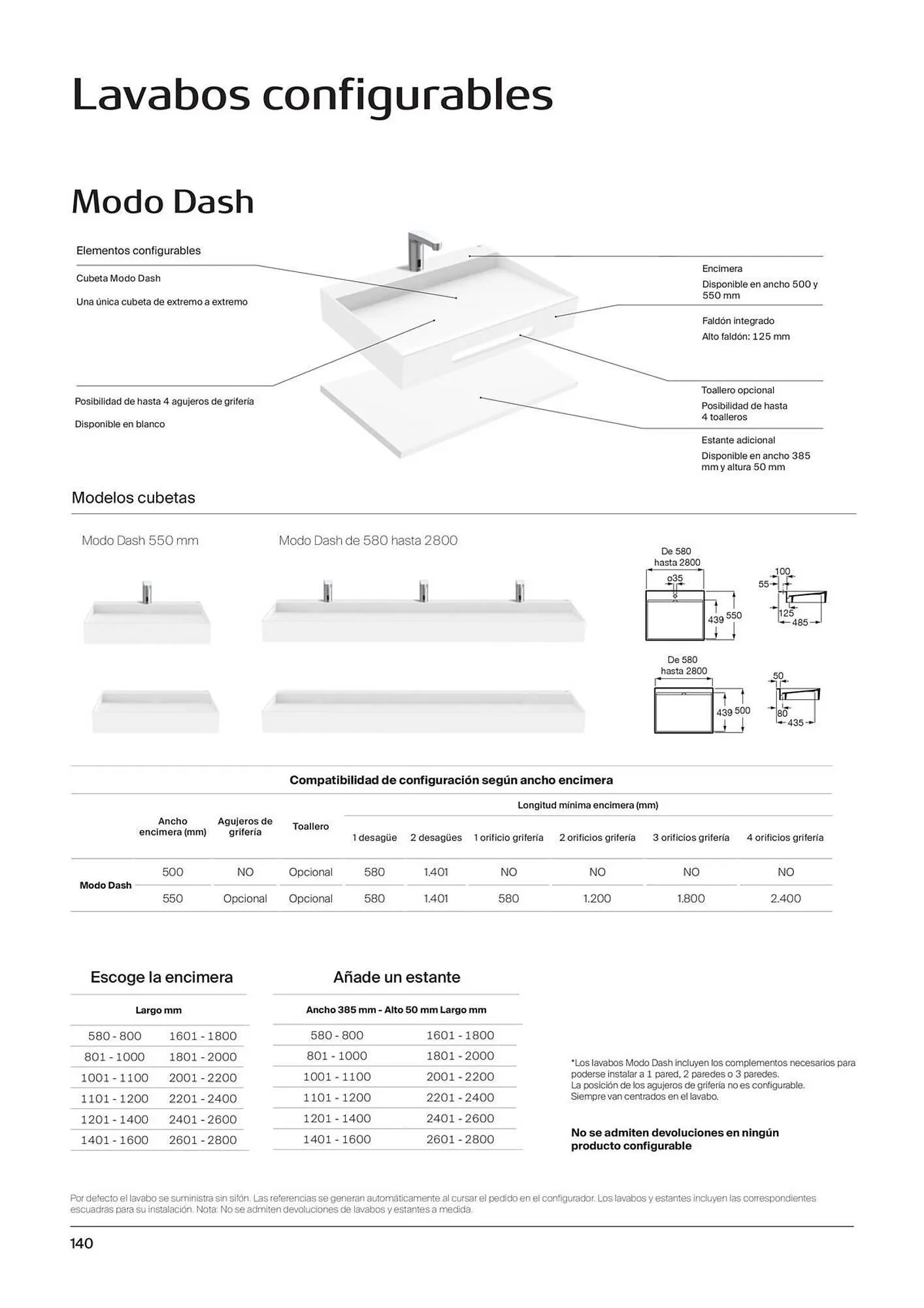 Catálogo de Folleto Roca 21 de noviembre al 31 de diciembre 2023 - Página 142