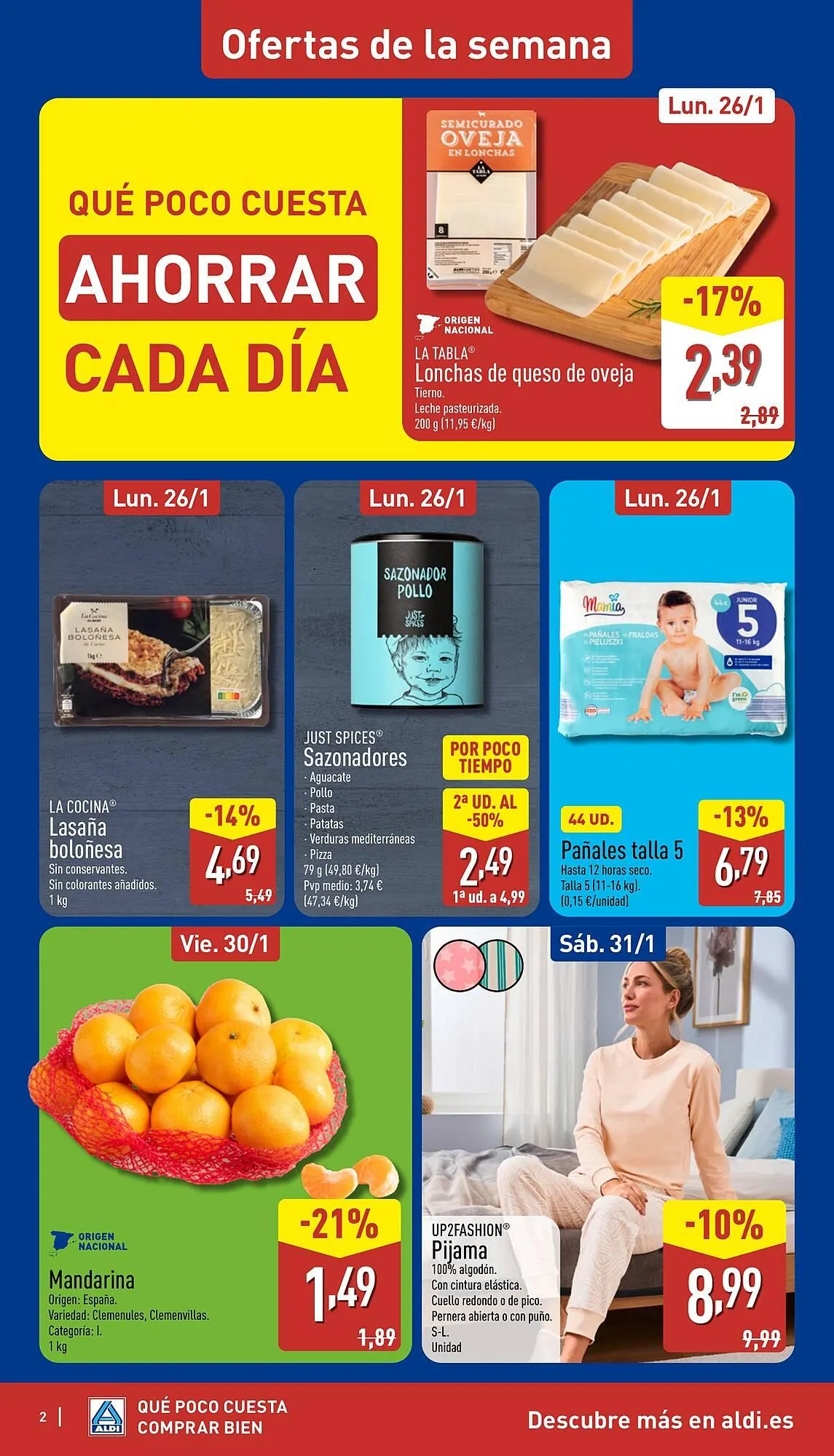 Catálogo de Folleto ALDI 26 de enero al 1 de febrero 2026 - Página 2
