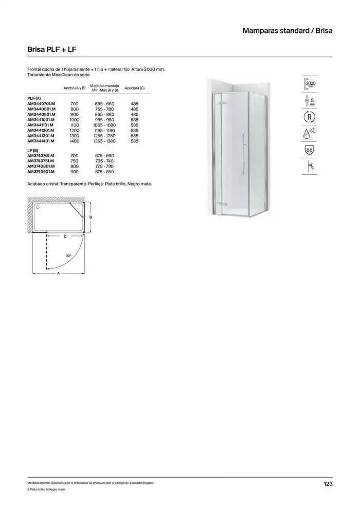 Catálogo de Platos de Ducha, Bañeras y Mamparas 9 de enero al 31 de diciembre 2025 - Página 125