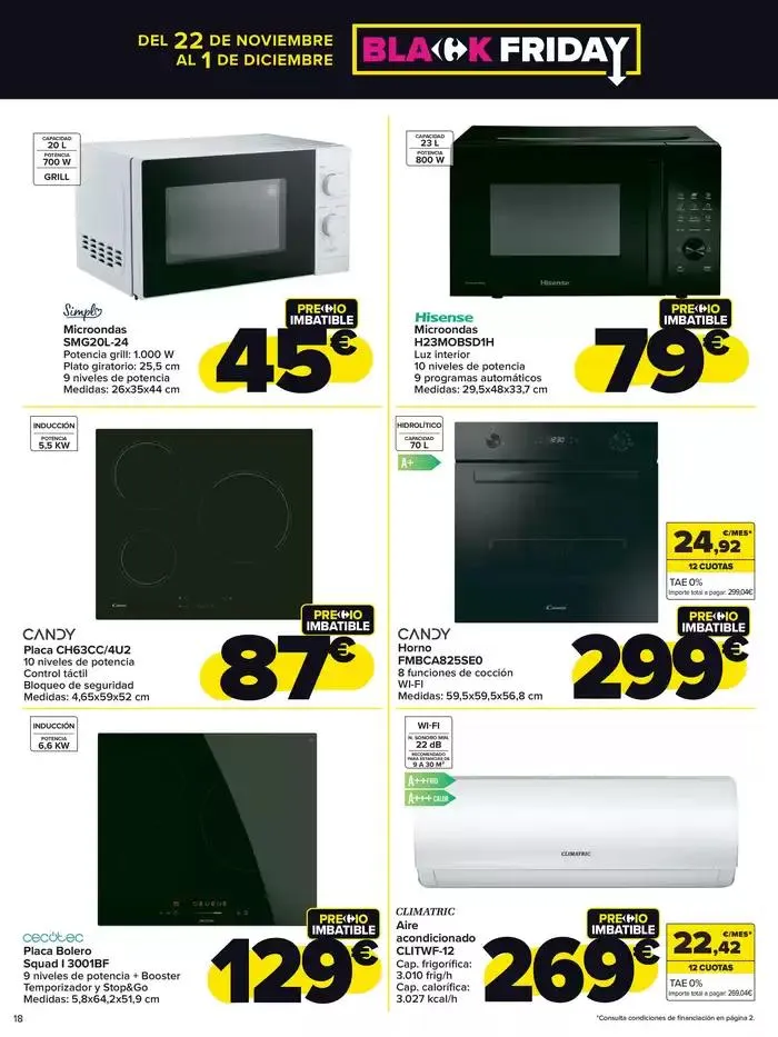 Catálogo de Black Friday 22 de noviembre al 1 de diciembre 2024 - Página 18