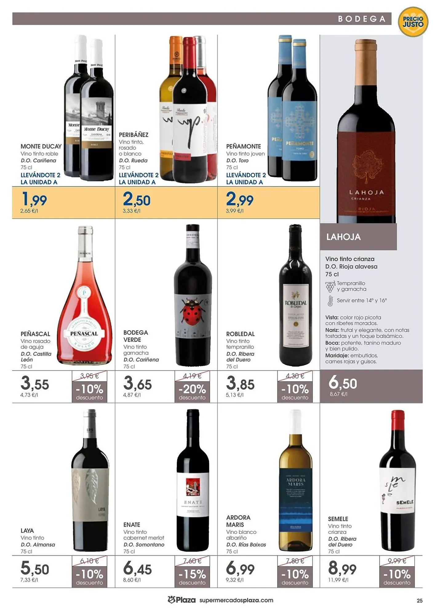 Catálogo de Folleto Supermercados Plaza 20 de octubre al 29 de octubre 2025 - Página 25