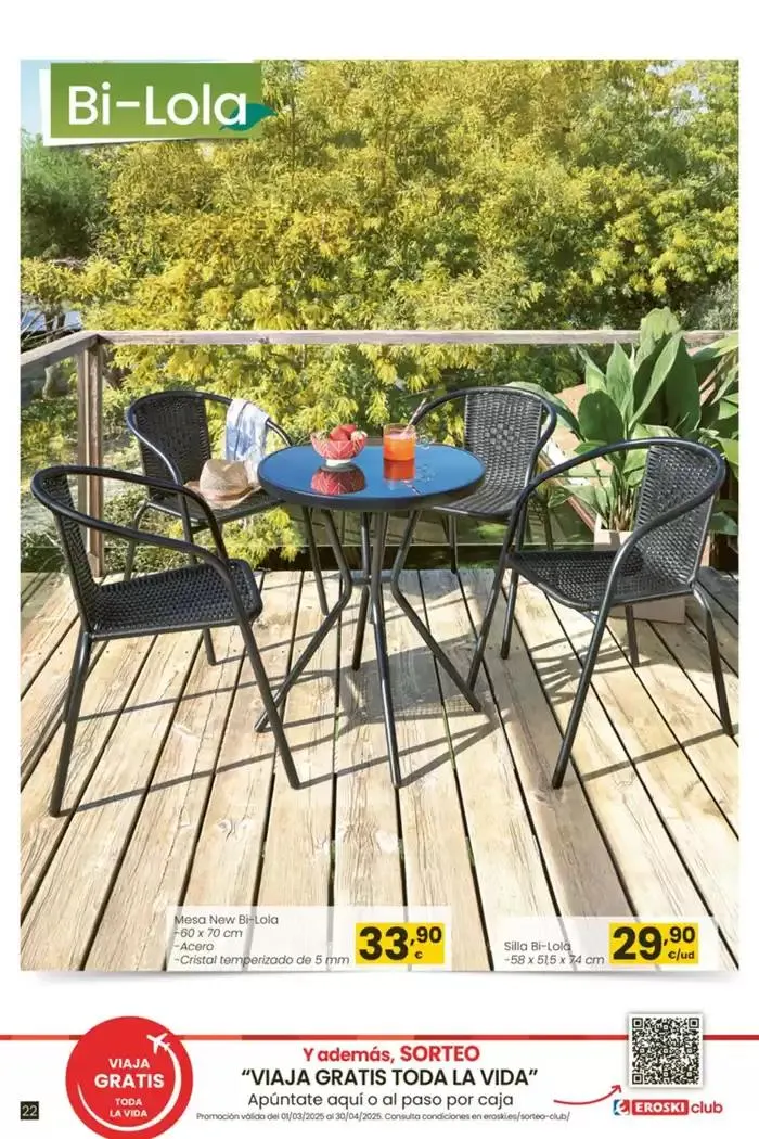 Catálogo de Terraza y jardín 3 de abril al 30 de abril 2025 - Página 22