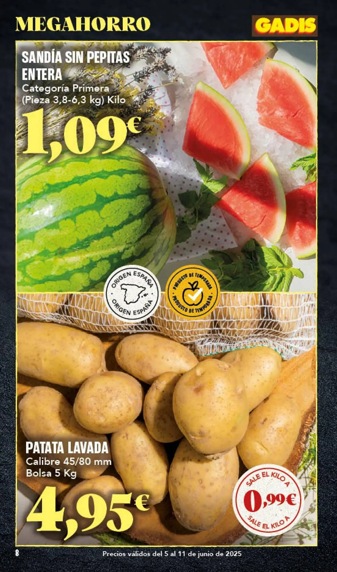 Catálogo de Folleto Gadis 5 de junio al 11 de junio 2025 - Página 8