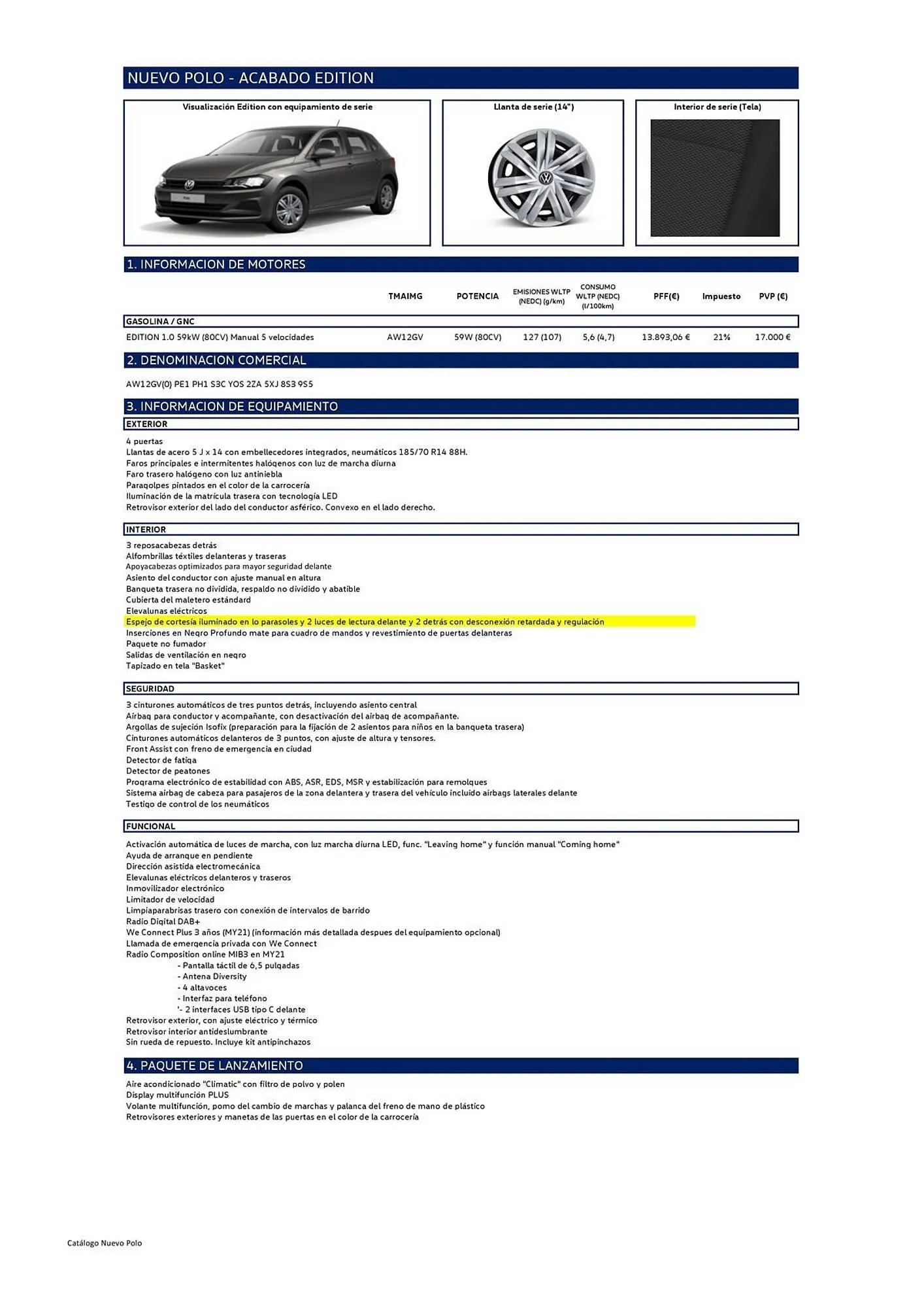 Catálogo de Folleto Volkswagen 22 de agosto al 31 de diciembre 2025 - Página 5