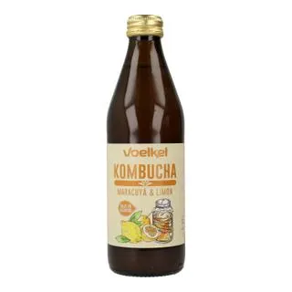Kombucha de Maracuyá y Limón Bio Voelkel 330 ml