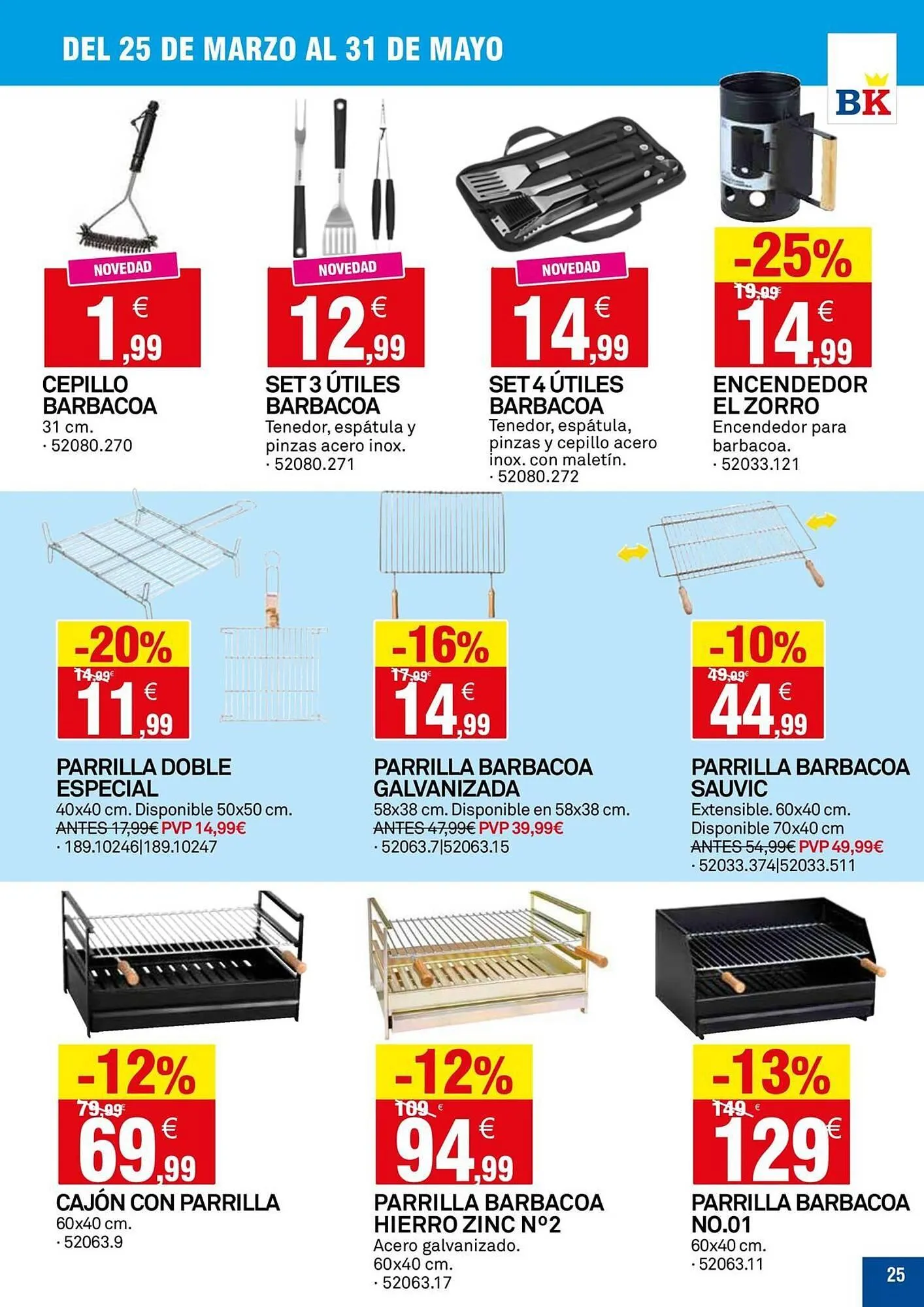 Catálogo de Catálogo Bricoking 25 de marzo al 31 de mayo 2026 - Página 25