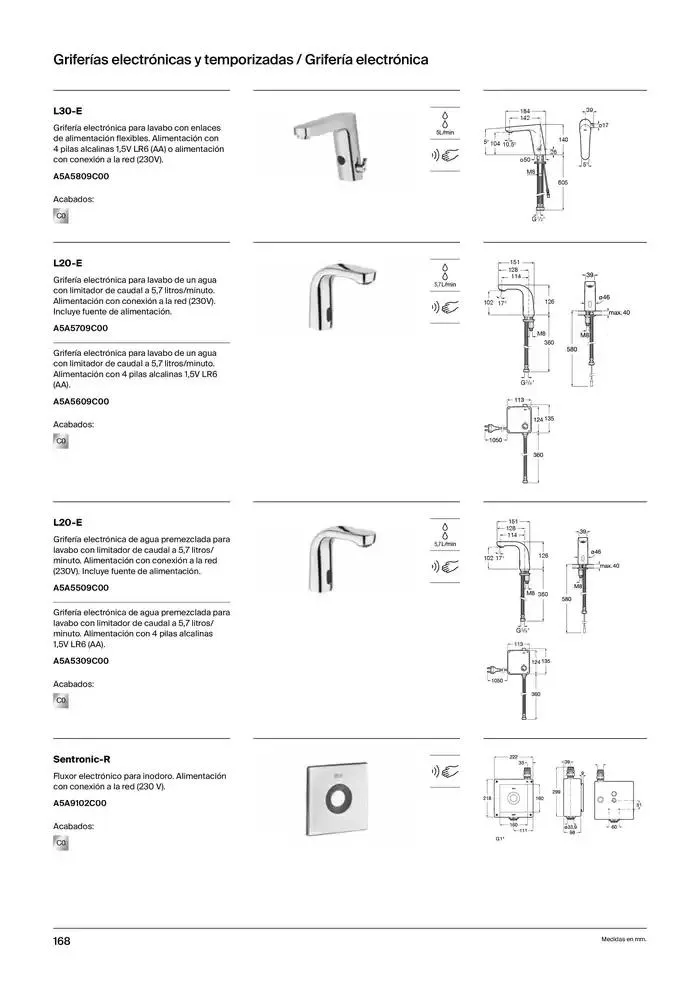Catálogo de Grifería 9 de enero al 31 de diciembre 2025 - Página 170
