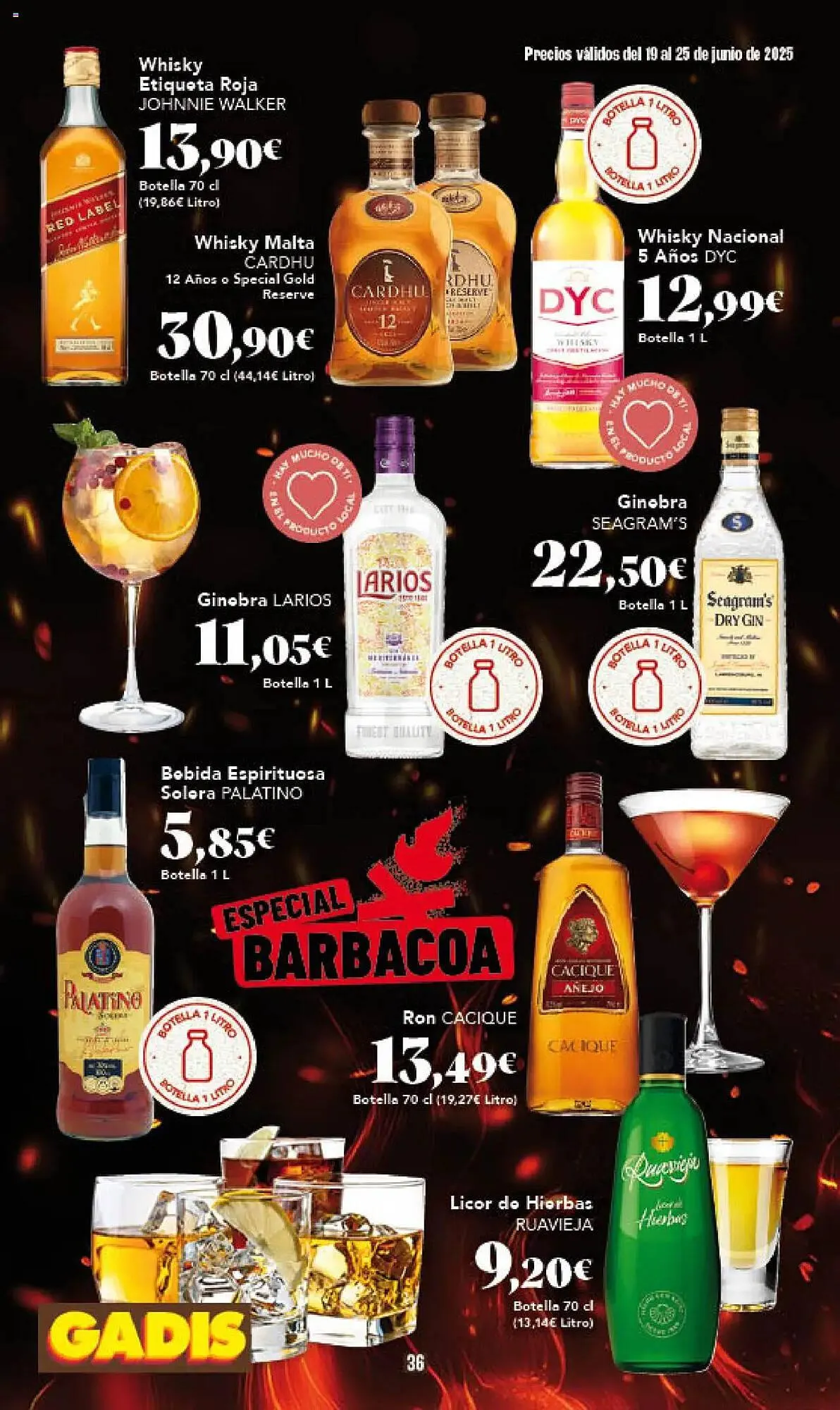 Catálogo de Folleto Gadis 19 de junio al 25 de junio 2025 - Página 36