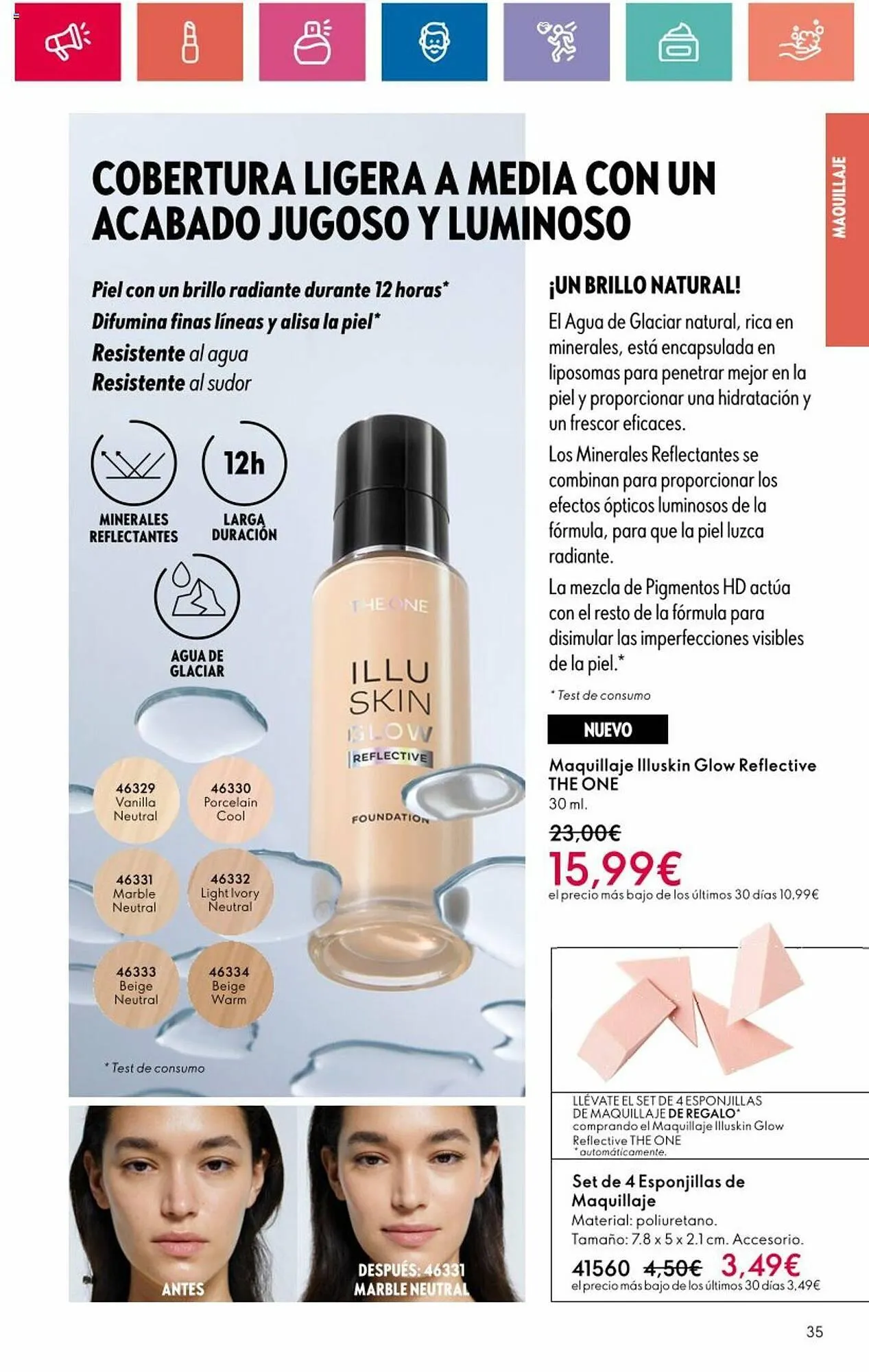 Catálogo de Folleto Oriflame 7 de mayo al 27 de mayo 2024 - Página 35