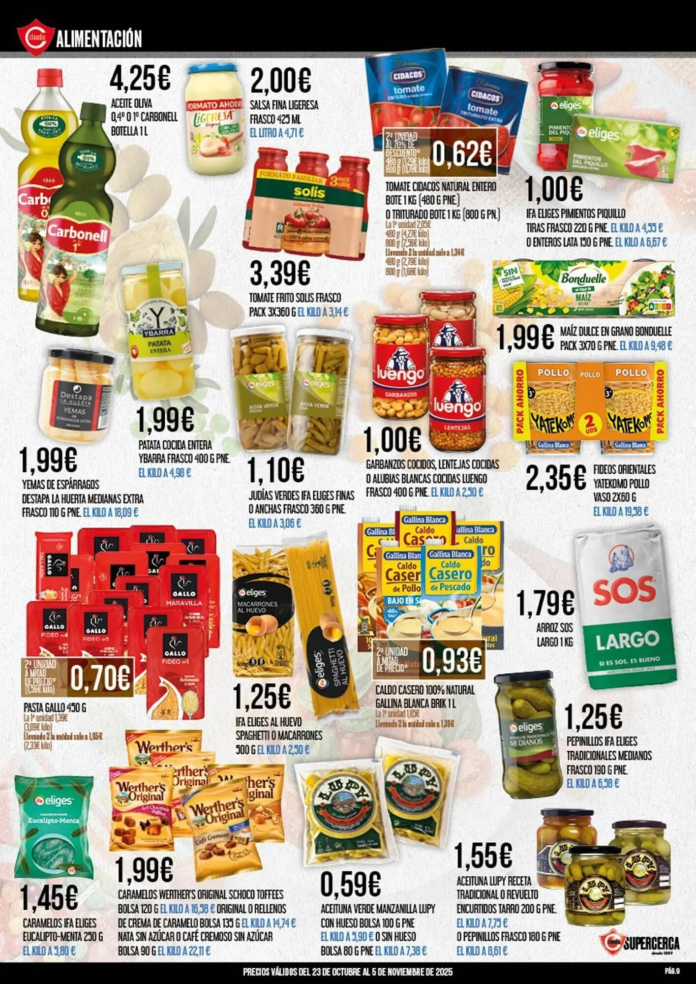 Catálogo de Folleto Claudio 24 de octubre al 5 de noviembre 2025 - Página 9