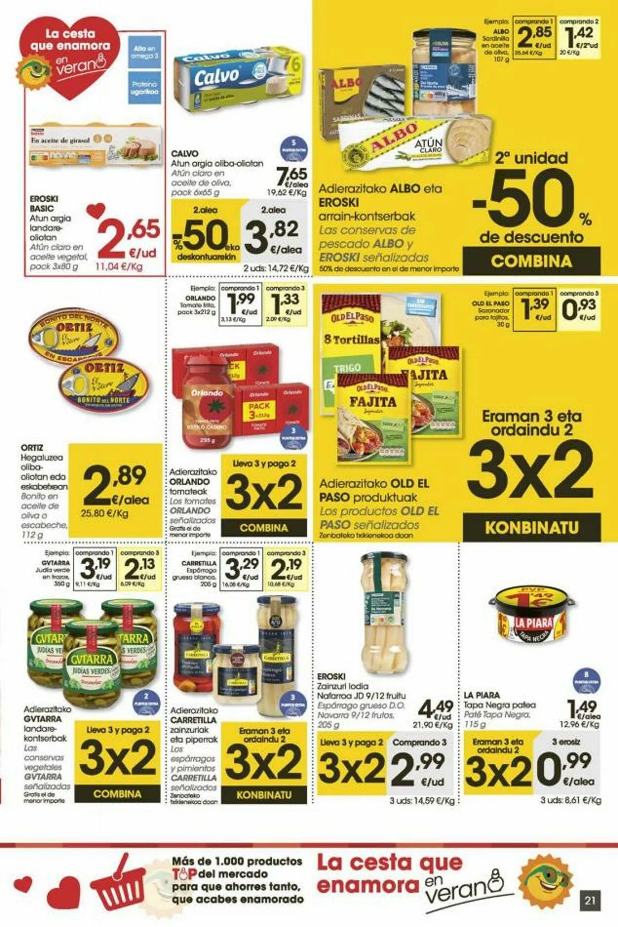 Catálogo de Eroski Oferta actual 24 de junio al 8 de julio 2025 - Página 21