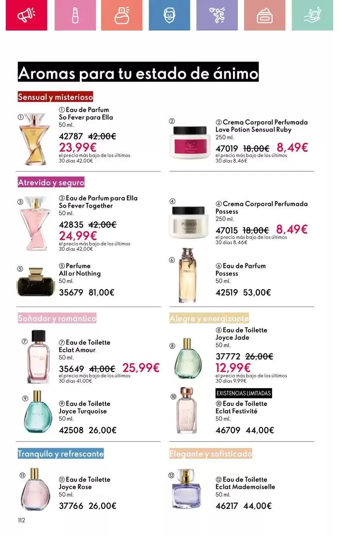 Catálogo de AROMAS PARA TU ESTADO DE ÁNIMO 12 de mayo al 31 de mayo 2025 - Página 112