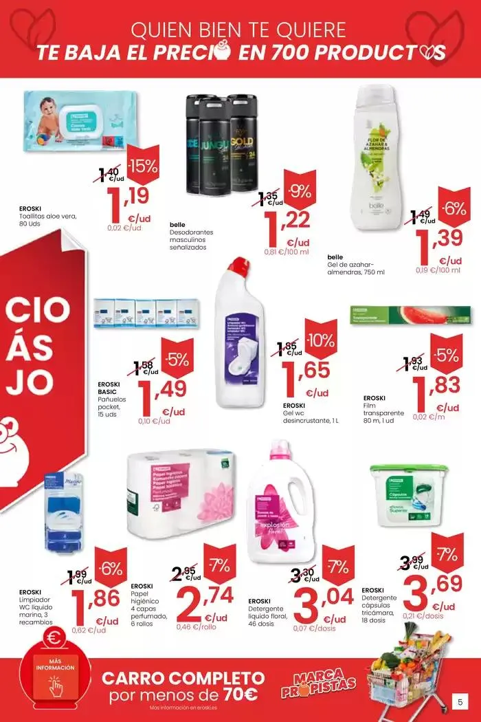 Catálogo de Precio más bajo EROSKI CENTER 13 de marzo al 26 de marzo 2025 - Página 5