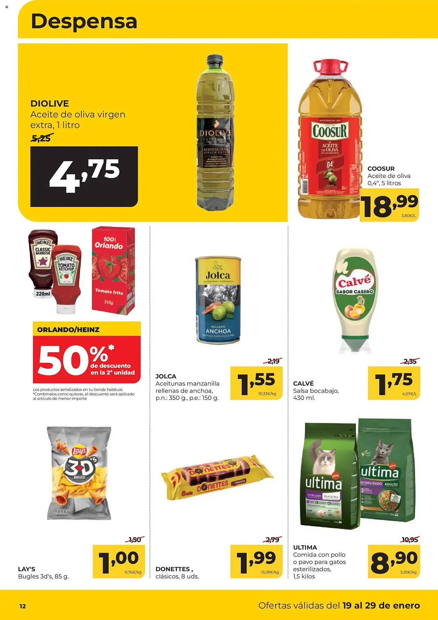 Catálogo de Folleto Alimerka 19 de enero al 25 de enero 2026 - Página 12