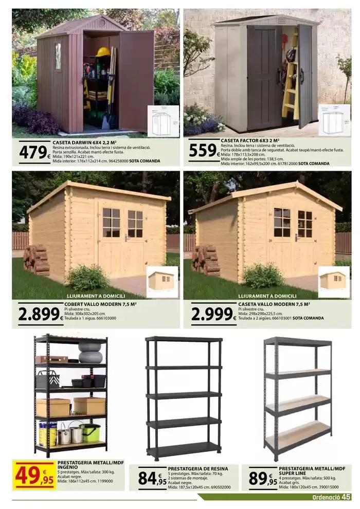 Catálogo de Jardins i terrasses 10 de abril al 29 de junio 2025 - Página 45