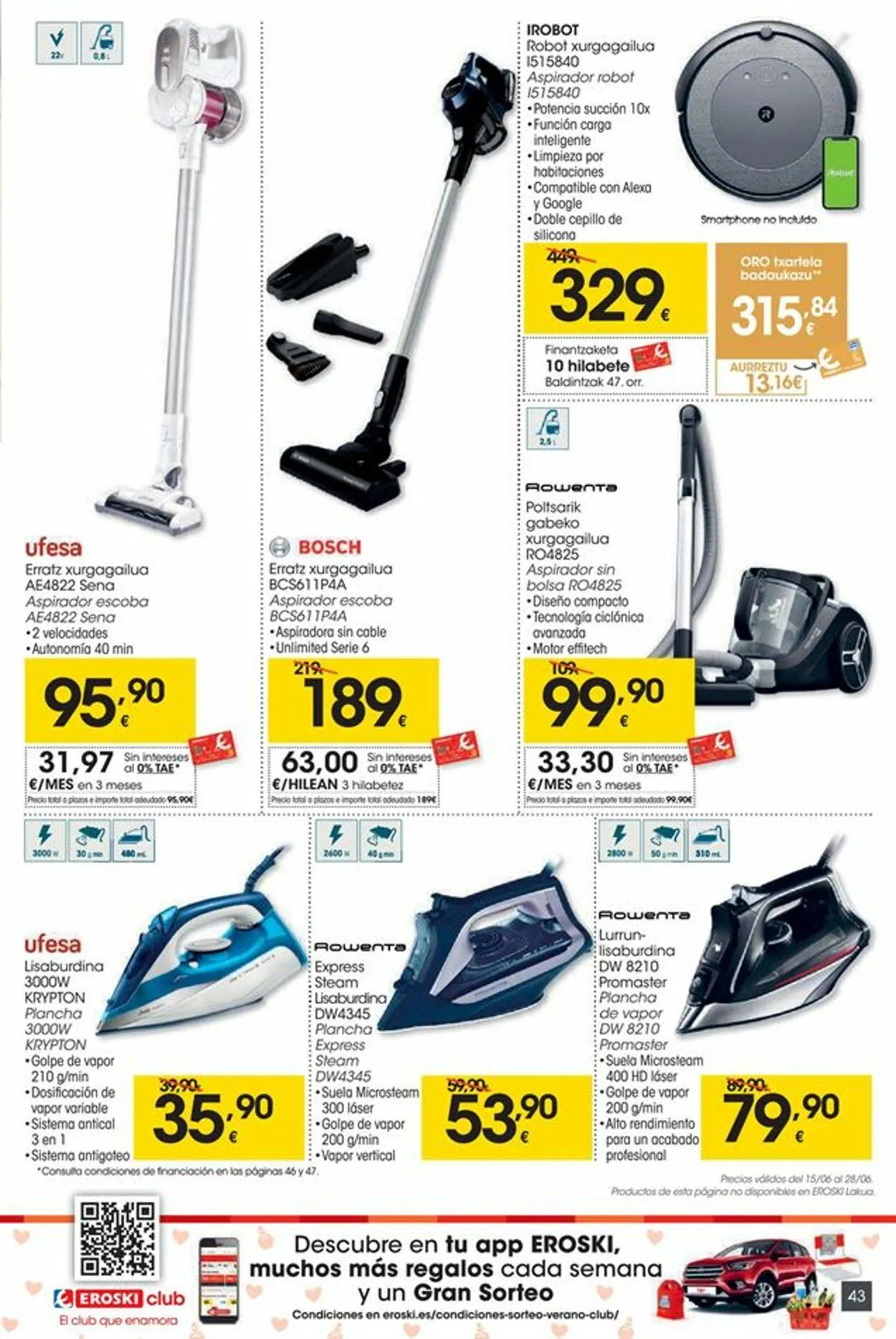 Catálogo de Eroski Oferta actual 13 de mayo al 27 de mayo 2025 - Página 43