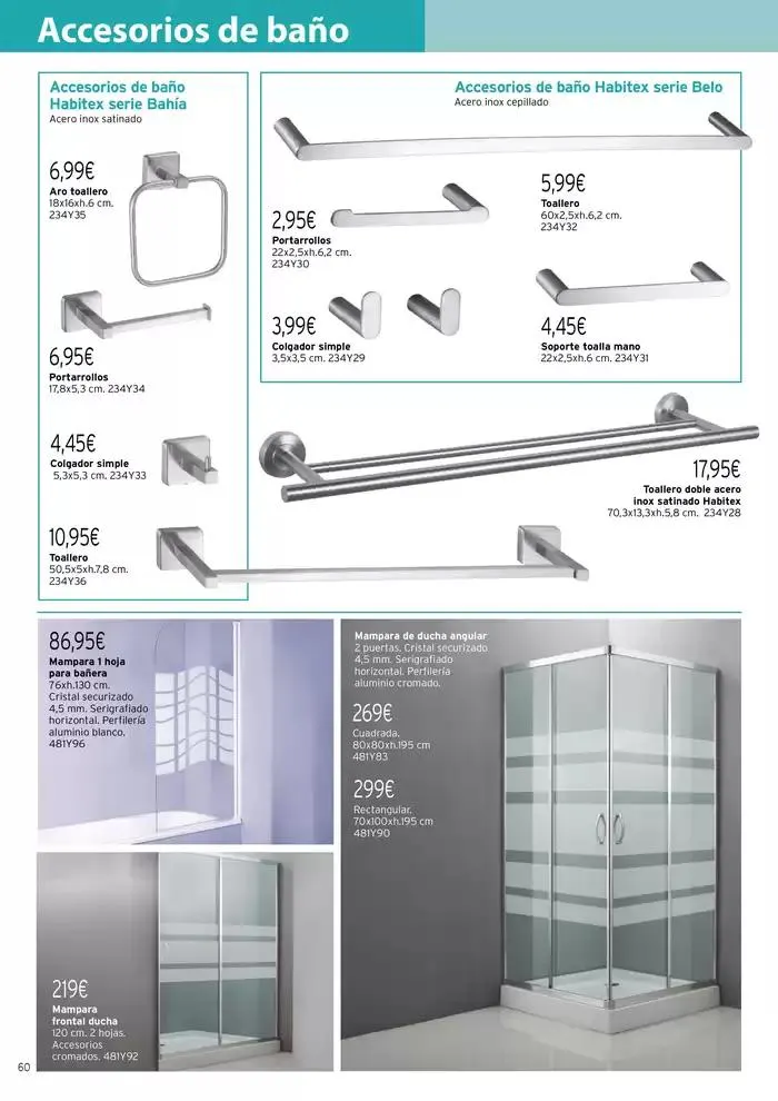Catálogo de Renovación y mantenimiento del hogar 1 de enero al 31 de diciembre 2025 - Página 60