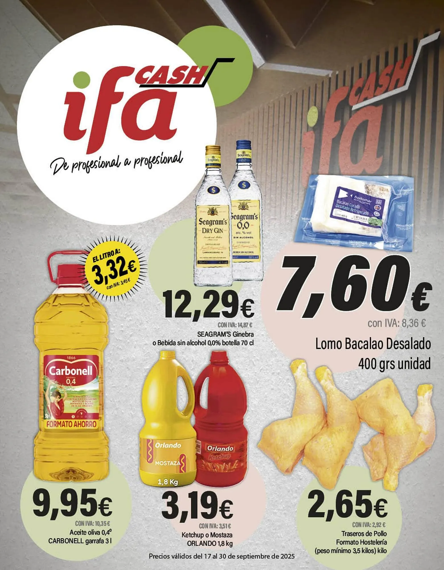 Catálogo de Folleto Cash Ifa 17 de septiembre al 30 de septiembre 2025 - Página 1