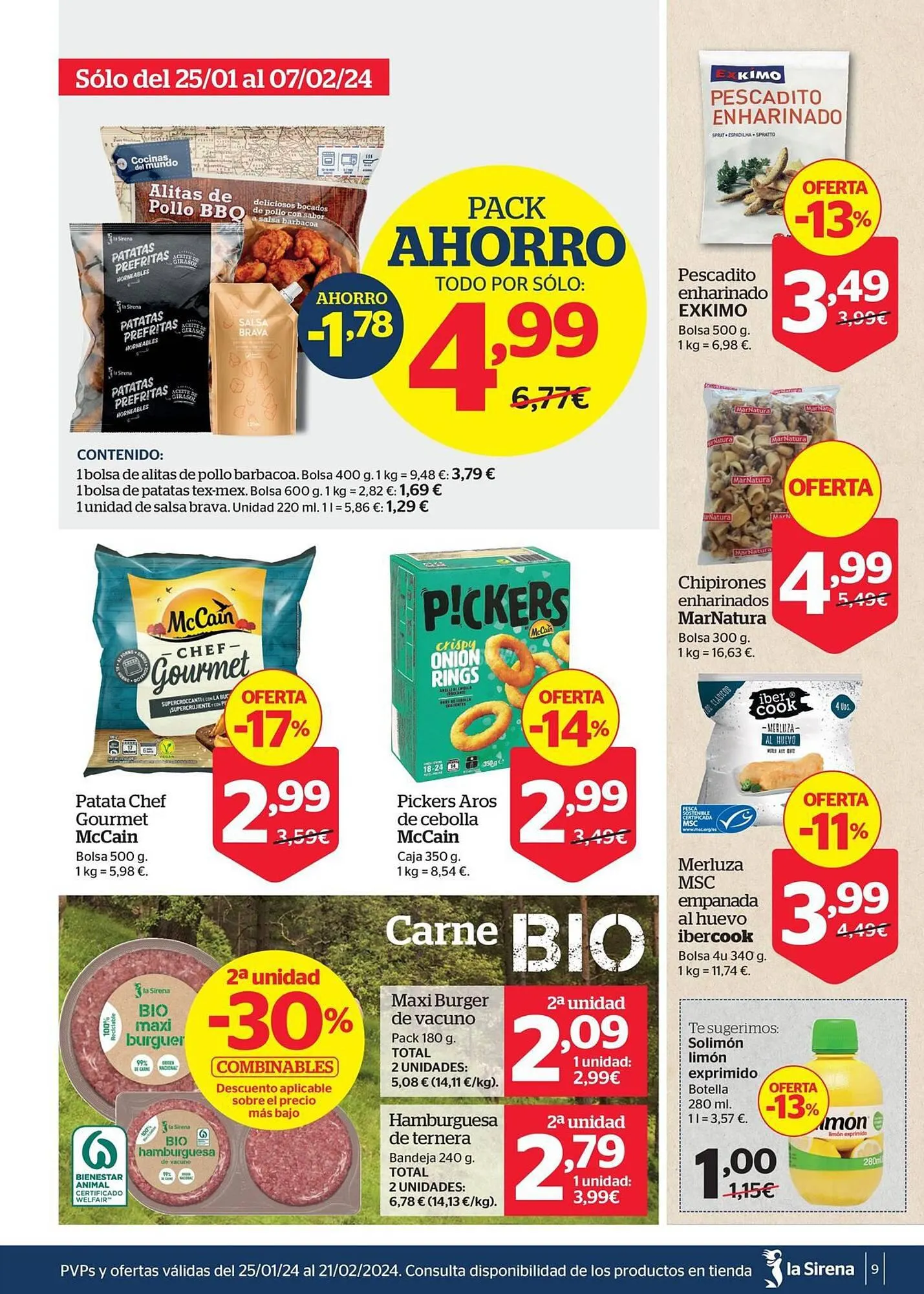 Catálogo de Folleto La Sirena 25 de enero al 21 de febrero 2024 - Página 9