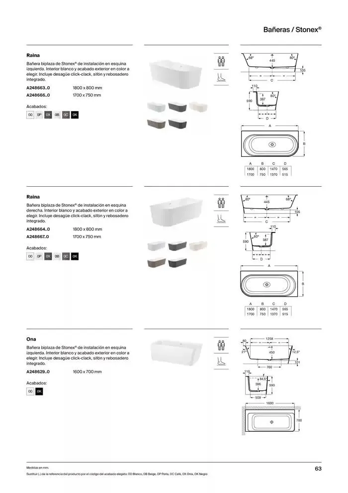 Catálogo de Platos de Ducha, Bañeras y Mamparas 9 de enero al 31 de diciembre 2025 - Página 65