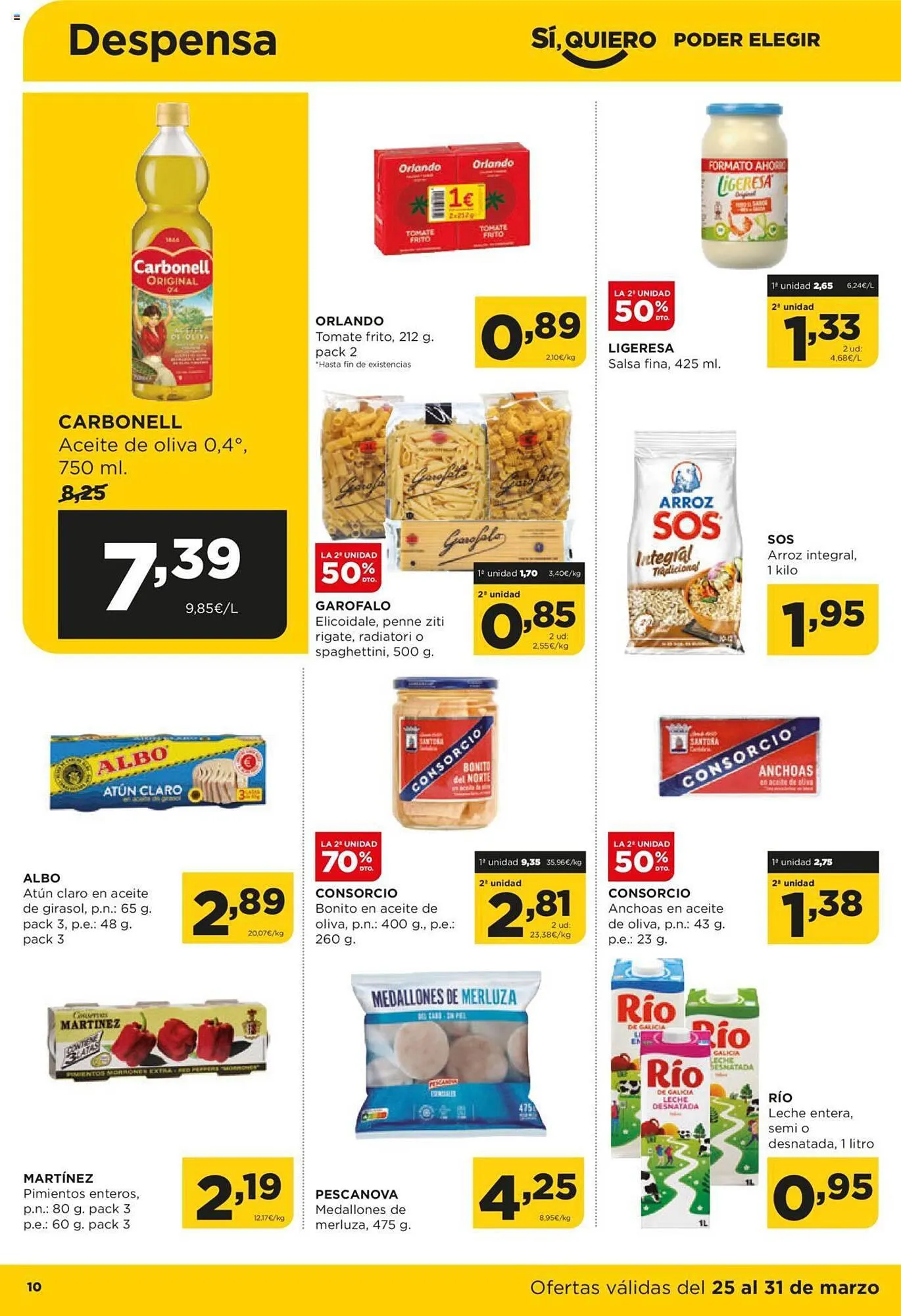 Catálogo de Folleto Alimerka 25 de marzo al 31 de marzo 2024 - Página 10