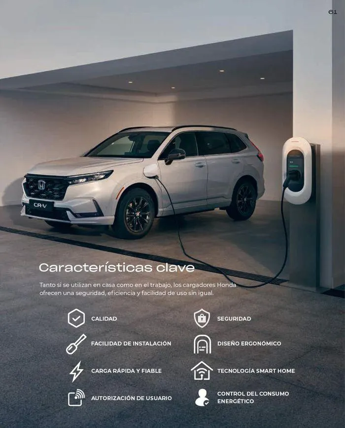 Catálogo de Honda CR-V e:HEV &amp; e:PHEV 9 de agosto al 30 de junio 2025 - Página 61