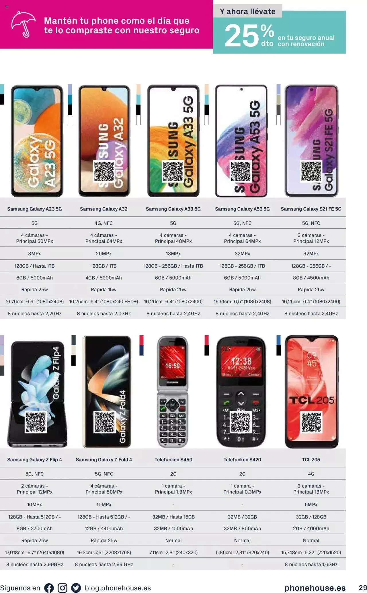 Catálogo de The Phone House - Folleto 7 de noviembre al 31 de diciembre 2023 - Página 29