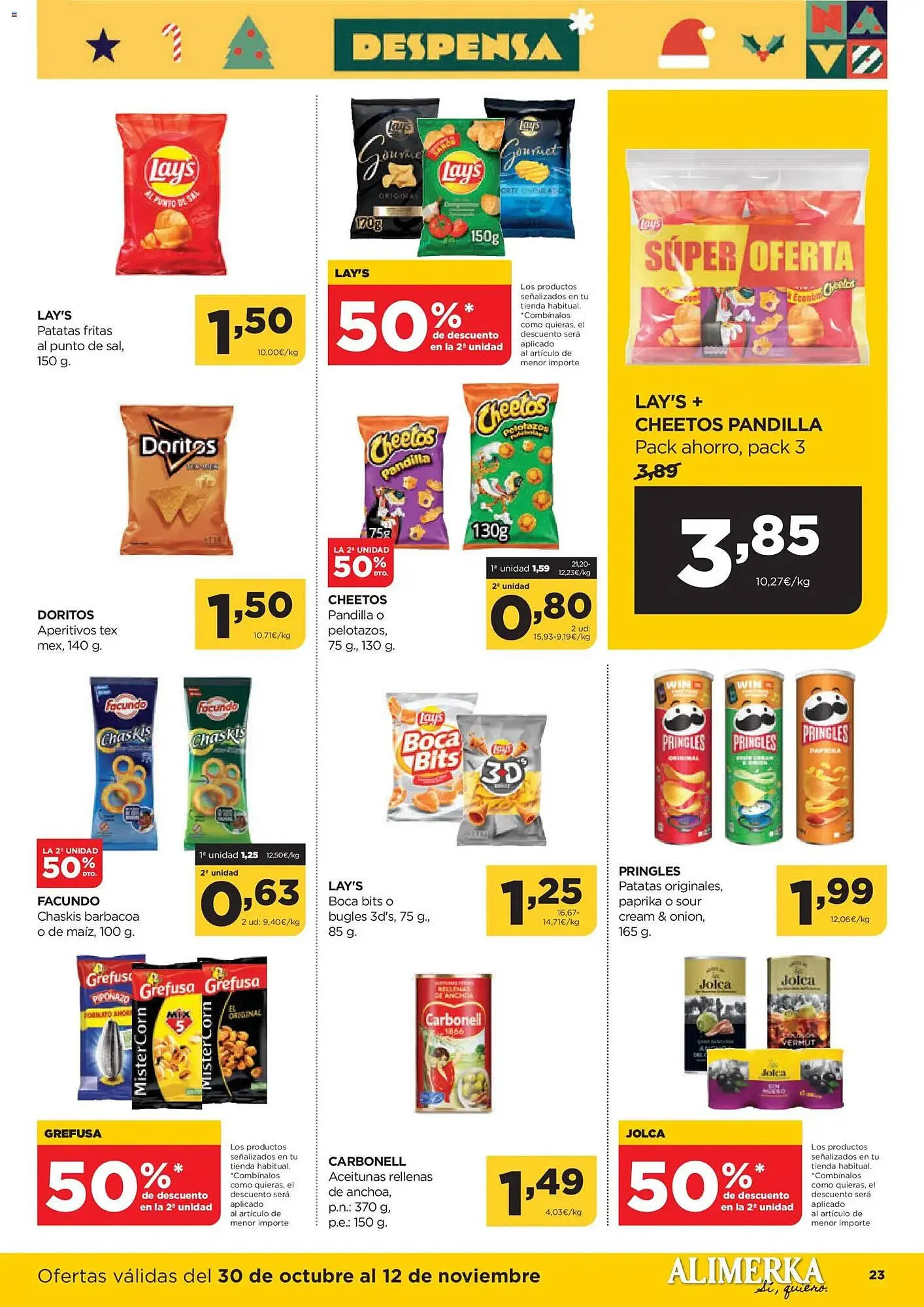 Catálogo de Folleto Alimerka 30 de octubre al 12 de noviembre 2025 - Página 23
