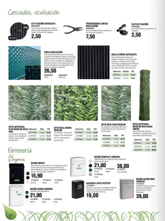 Catálogo de Jardin Coinfer 2025 14 de marzo al 30 de septiembre 2025 - Página 22