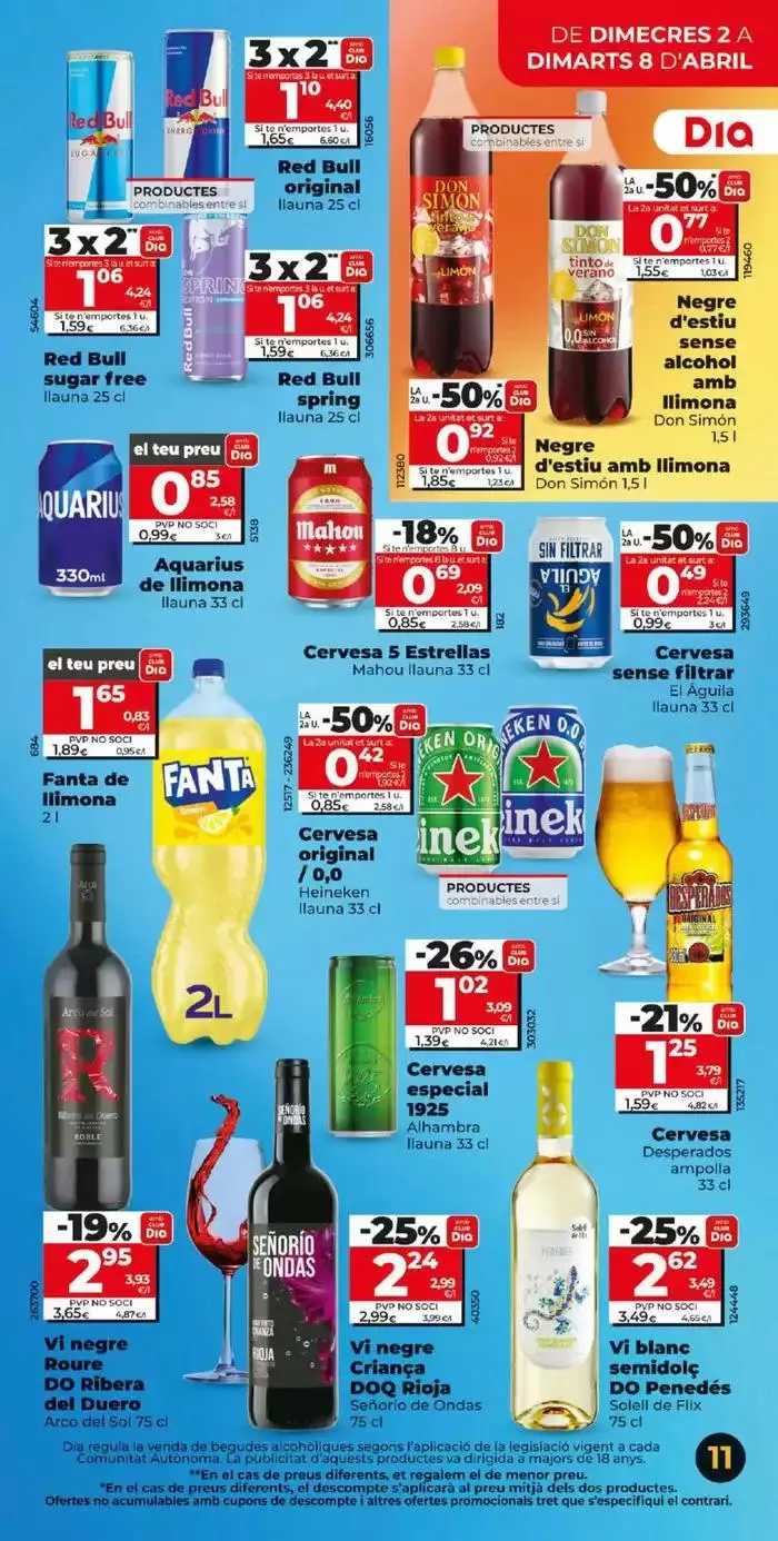 Catálogo de El teu nou Dia del 2 al 8 d'abril 2 de abril al 8 de abril 2025 - Página 11