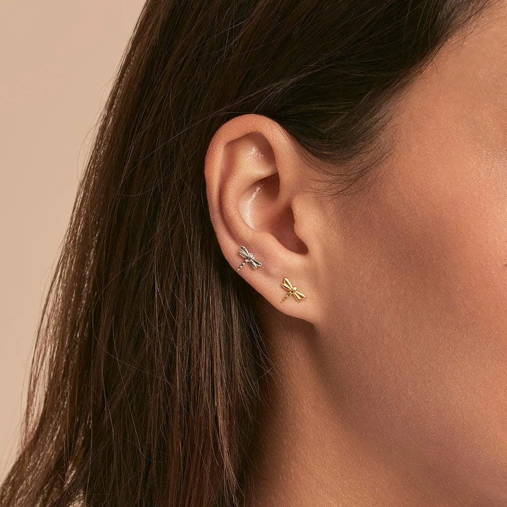Piercing mini LIBELULA - Dorado