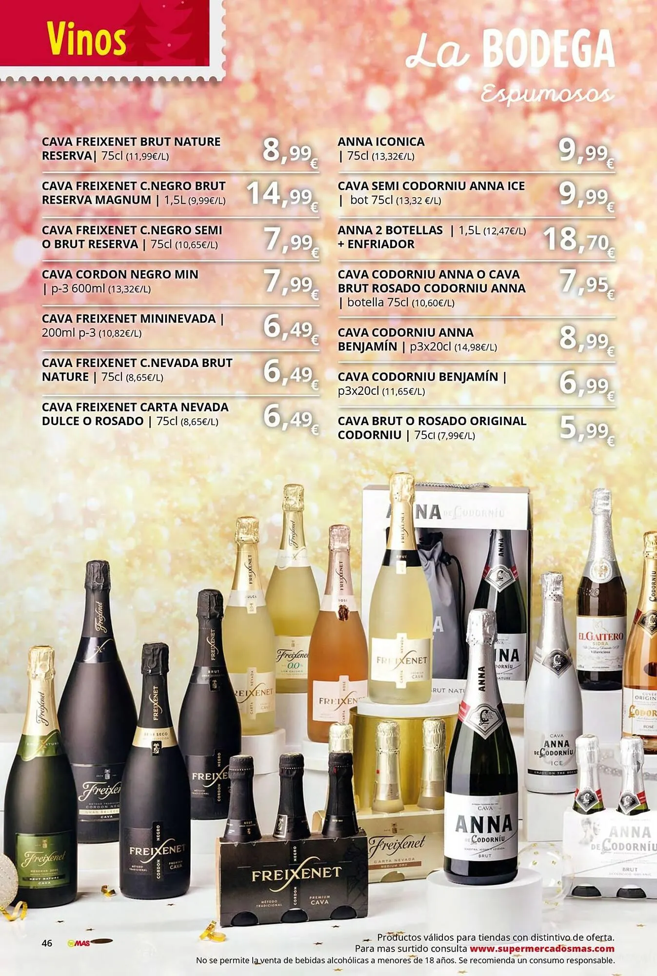 Catálogo de Folleto Supermercados MAS 28 de noviembre al 31 de diciembre 2025 - Página 46