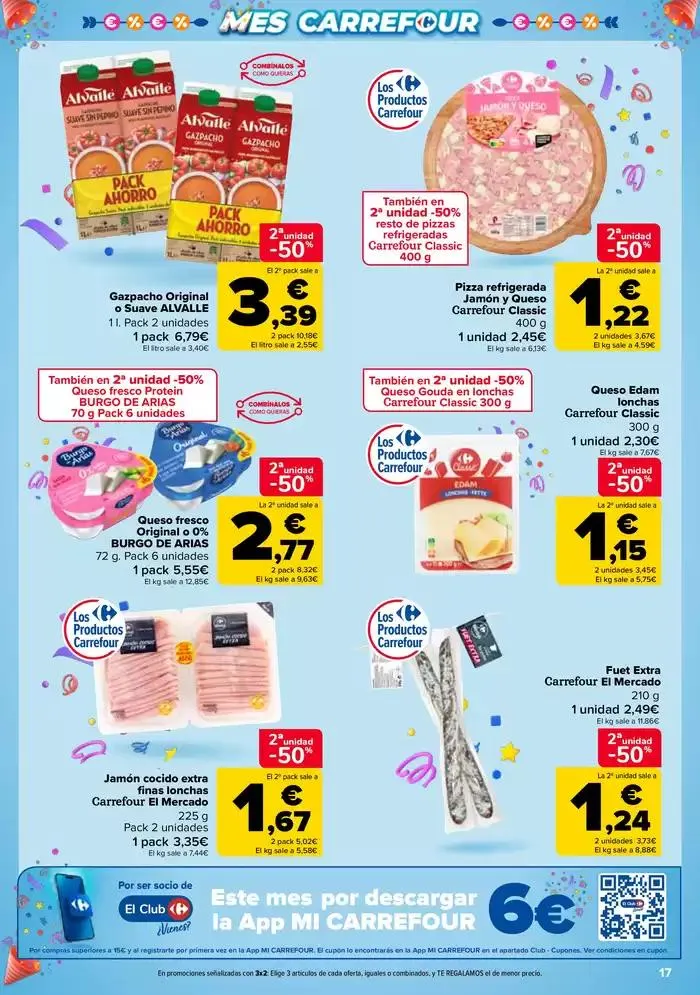 Catálogo de 50% QUE VUELVE + 2ªUD. AL -50% 13 de mayo al 26 de mayo 2025 - Página 17