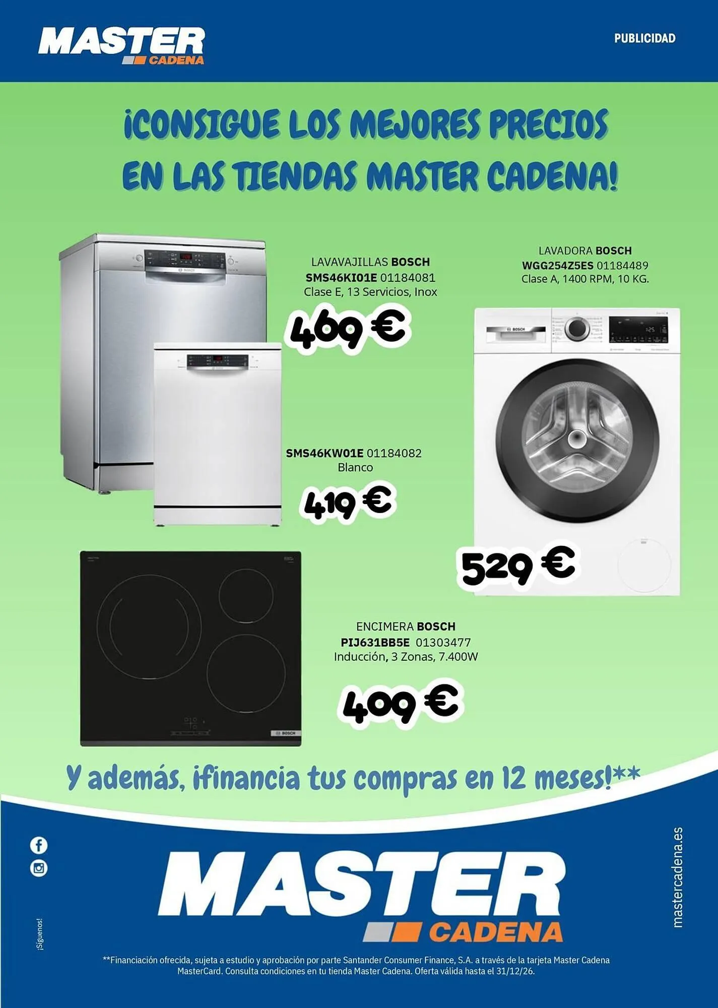 Catálogo de Catálogo Master Cadena 1 de abril al 31 de diciembre 2026 - Página 1