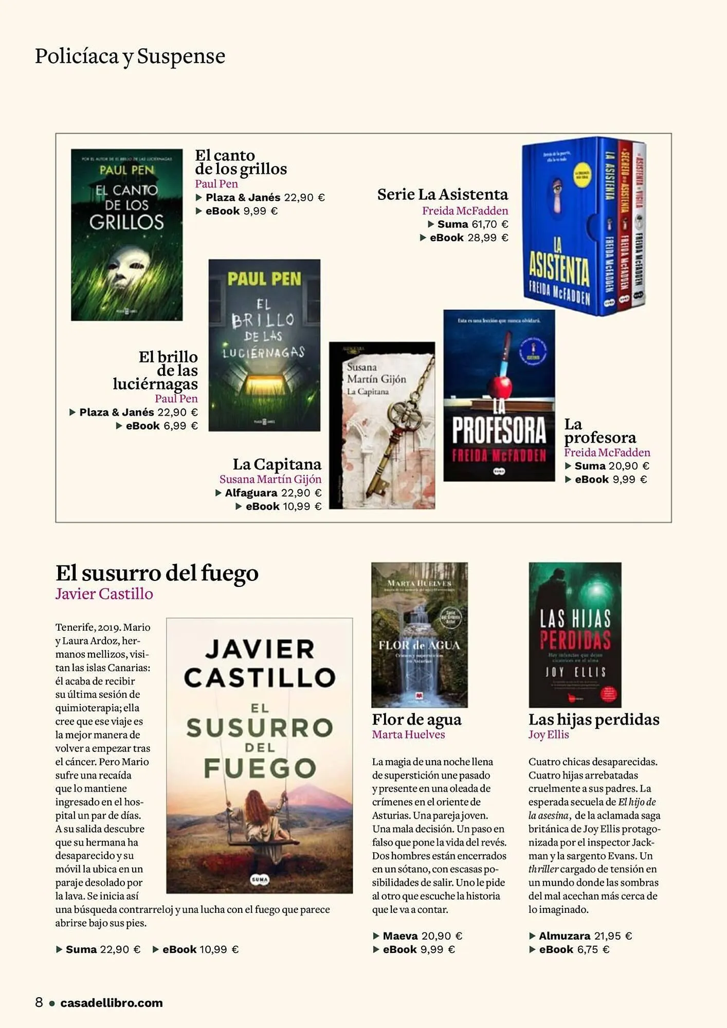 Catálogo de Catálogo Casa del Libro 15 de octubre al 30 de noviembre 2025 - Página 8