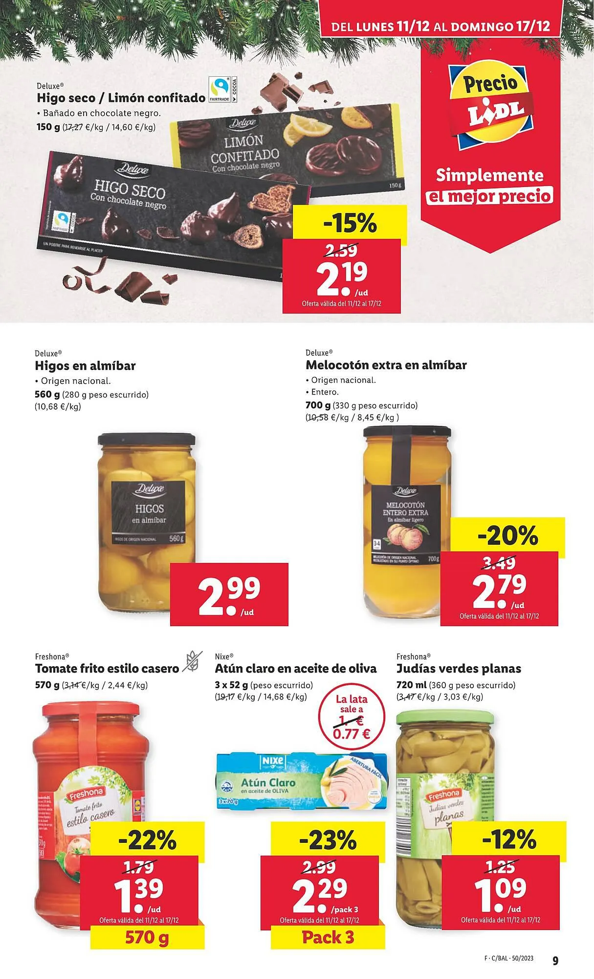 Catálogo de Folleto Lidl 11 de diciembre al 17 de diciembre 2023 - Página 9