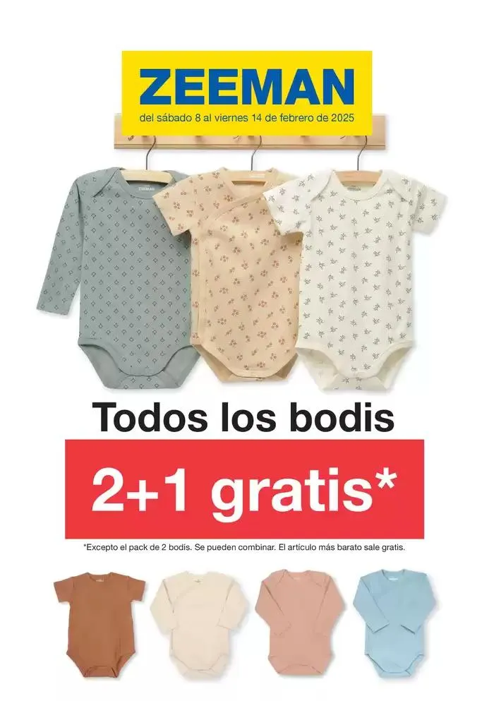 Todos los bodis 2+1 gratis* - 1