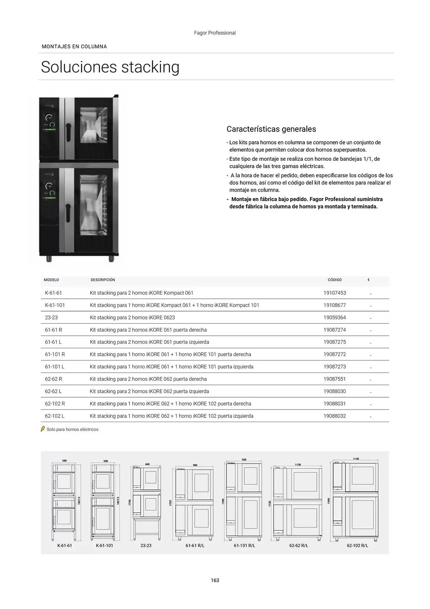 Catálogo de Folleto Fagor 3 de marzo al 1 de enero 2026 - Página 164