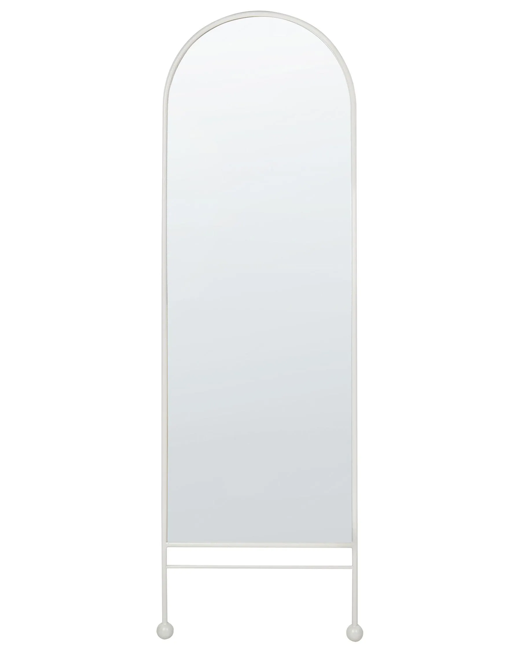 Espejo JARNAGES 45 cm 145 cm Metal Blanco