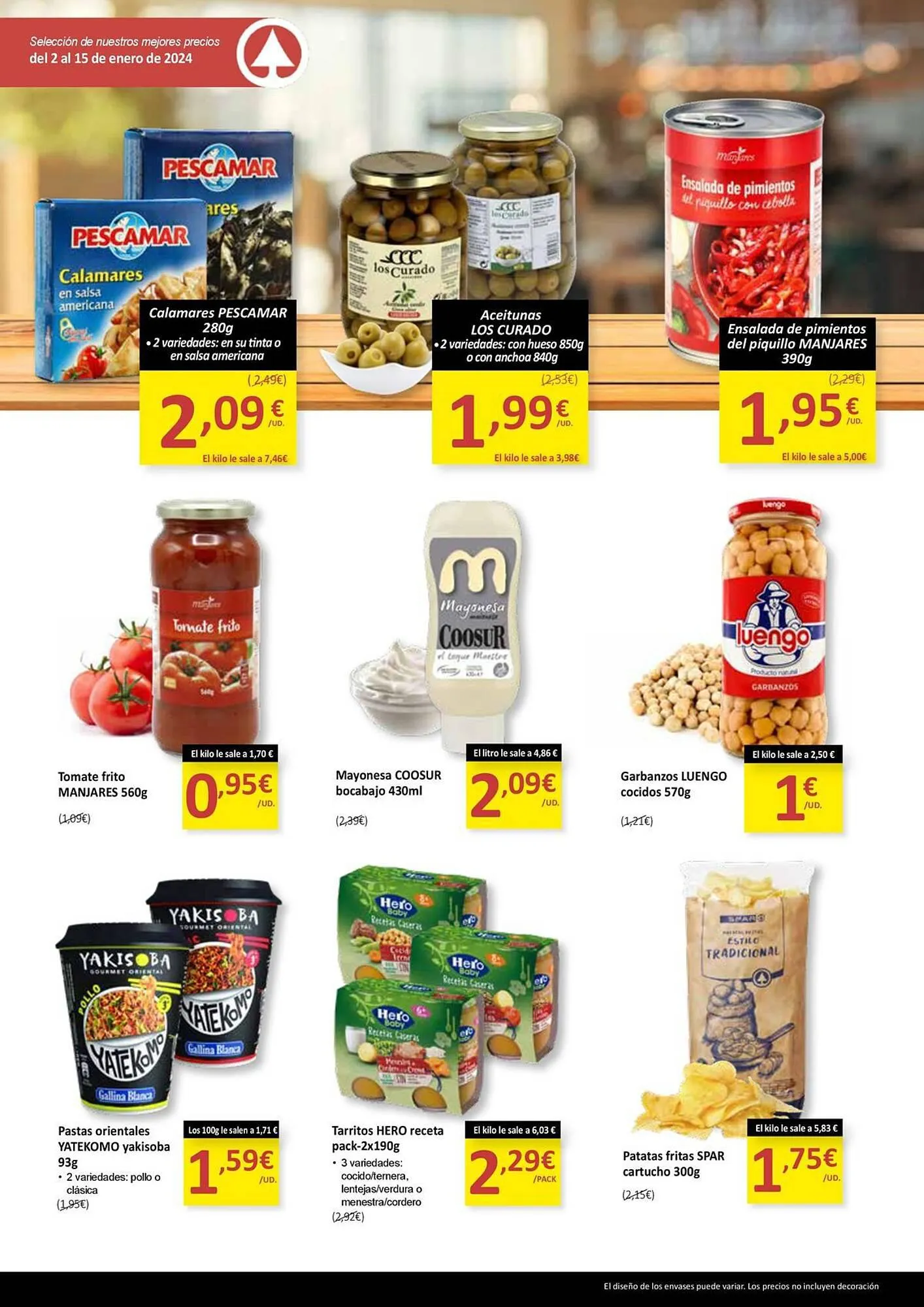 Catálogo de Folleto SPAR 2 de enero al 15 de enero 2024 - Página 3