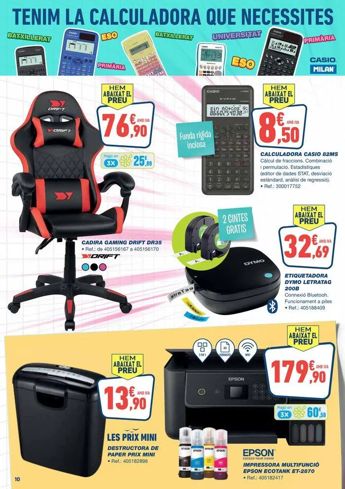 Catálogo de Tornem al col.le a preus de bojos! 22 de agosto al 9 de septiembre 2024 - Página 10