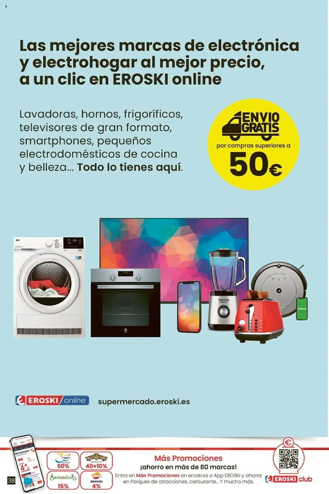 Catálogo de Folleto Eroski 12 de junio al 16 de julio 2025 - Página 38